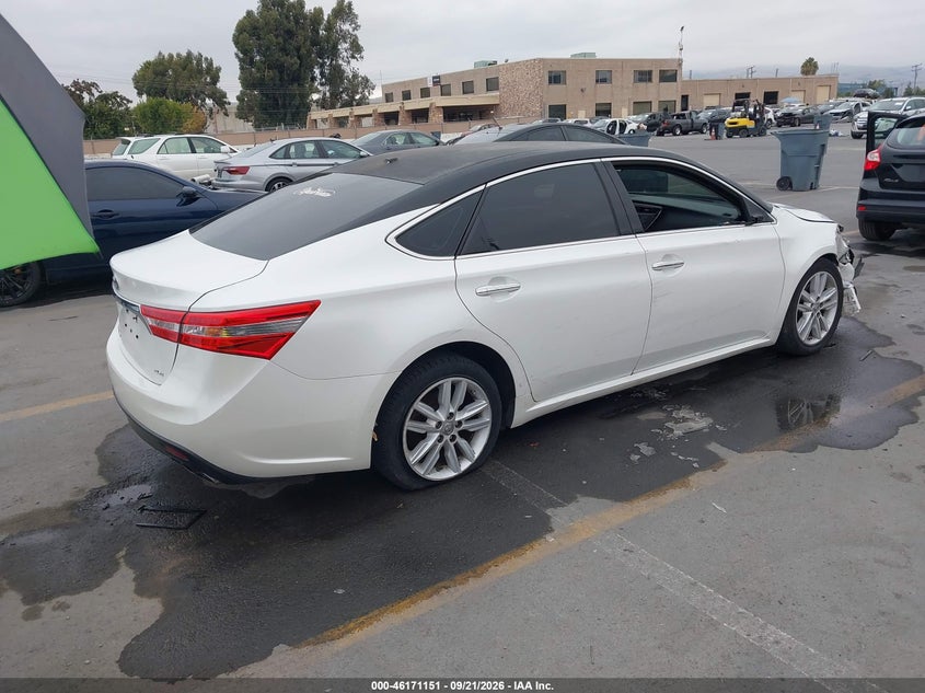 Vin: 4t1bk1eb5fu178440, lot: 46670993, toyota avalon xle 20154
