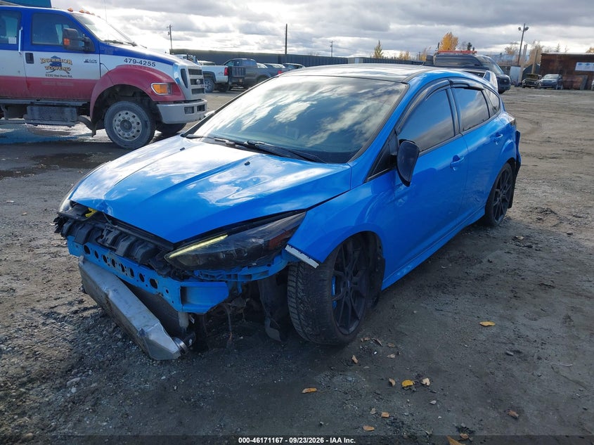 Vin: wf0dp3th8j4126873, lot: 46671009, ford focus rs 20182