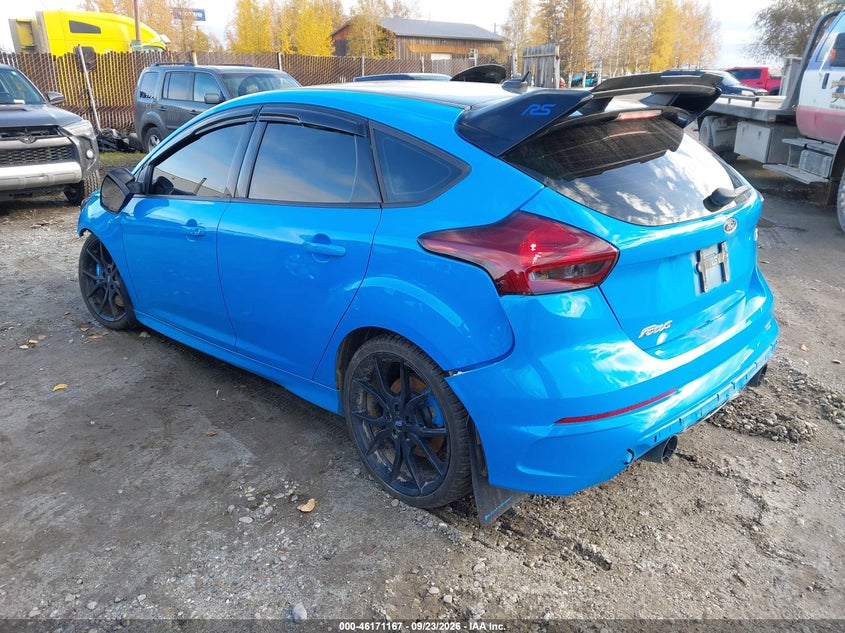 Vin: wf0dp3th8j4126873, lot: 46671009, ford focus rs 20183
