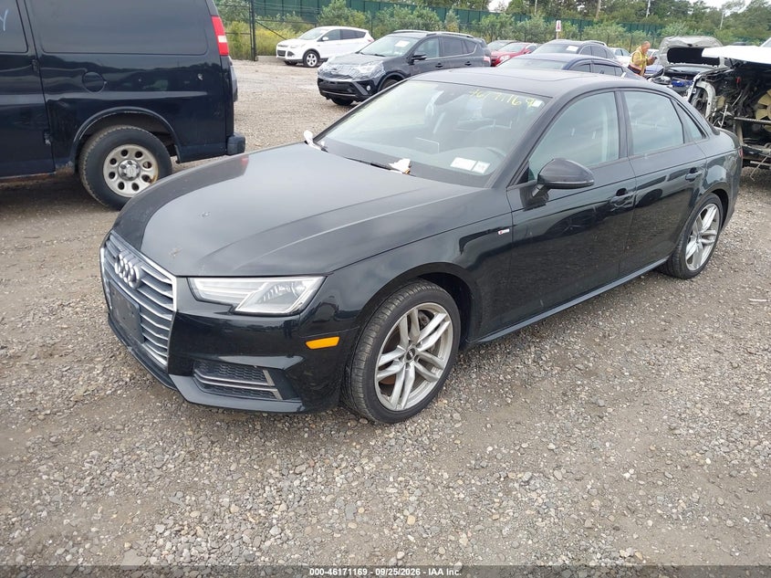 Vin: waudnaf46hn050531, lot: 46671011, audi a4 premium 20172