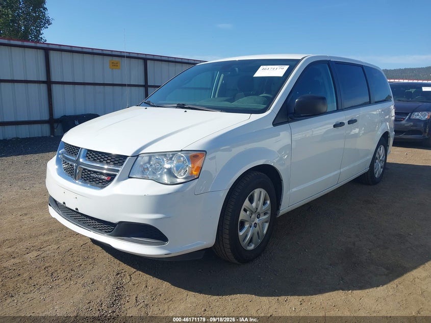 Vin: 2c4rdgbg9kr789112, lot: 46671021, dodge grand caravan se 20192