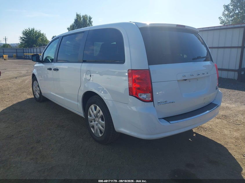 Vin: 2c4rdgbg9kr789112, lot: 46671021, dodge grand caravan se 20193