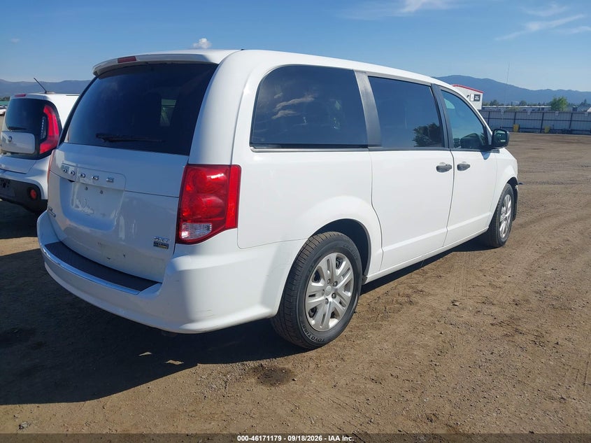 Vin: 2c4rdgbg9kr789112, lot: 46671021, dodge grand caravan se 20194