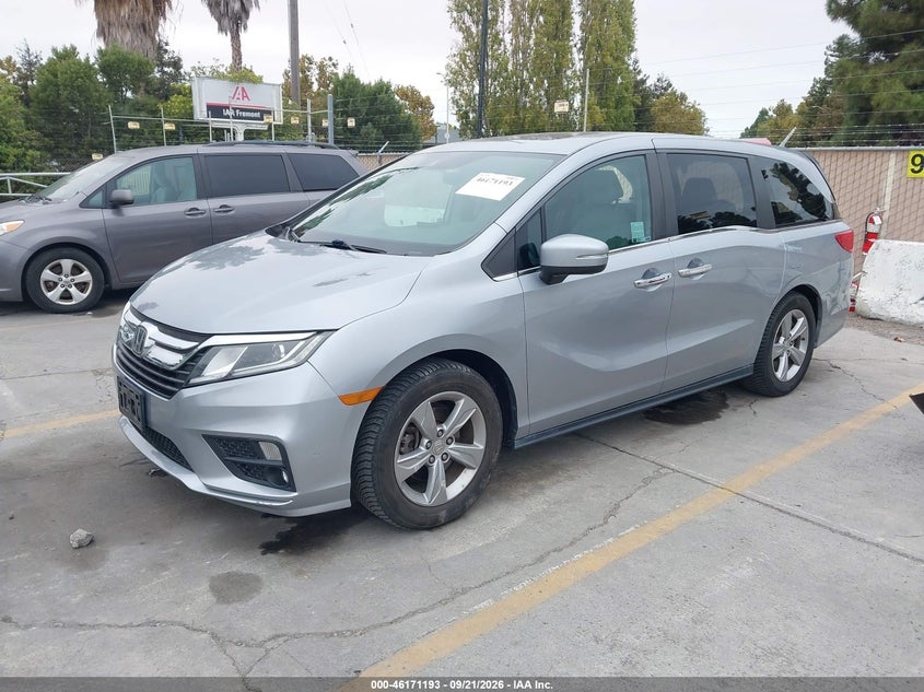Vin: 5fnrl6h78jb022494, lot: 46671035, honda odyssey ex-l 20182
