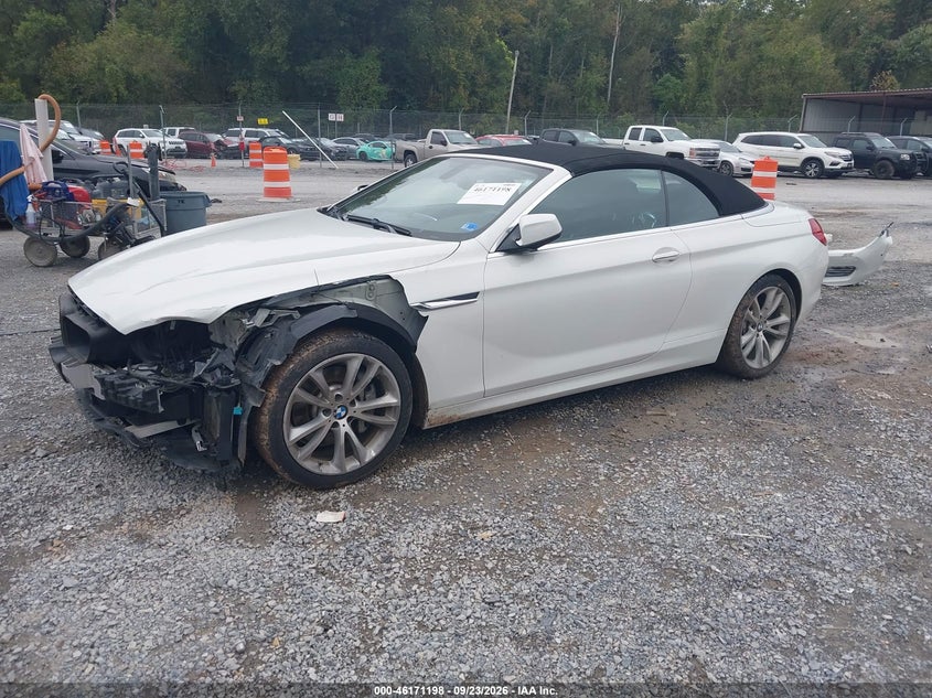 Vin: wbalw7c57cc618816, lot: 46671040, bmw 640i 20122
