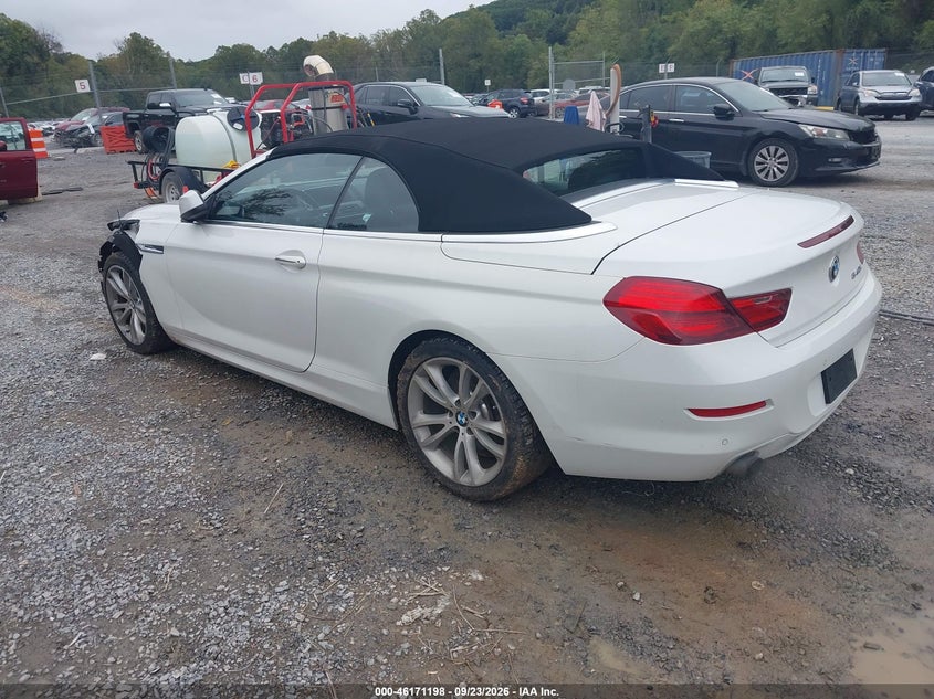 Vin: wbalw7c57cc618816, lot: 46671040, bmw 640i 20123
