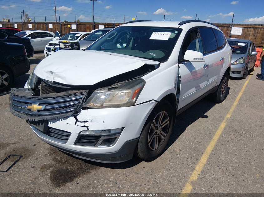 Vin: 1gnkvgkd4gj286952, lot: 46671041, chevrolet traverse 1lt 20162