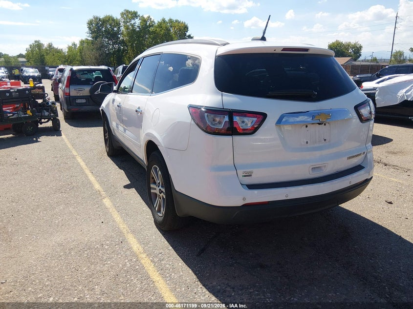 Vin: 1gnkvgkd4gj286952, lot: 46671041, chevrolet traverse 1lt 20163