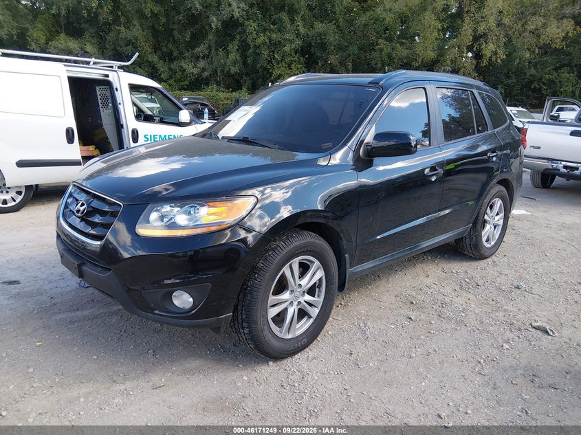 Vin: 5xyzhdag4bg022048, lot: 46671091, hyundai santa fe se 20112
