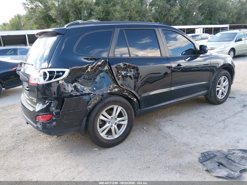 Vin: 5xyzhdag4bg022048, lot: 46671091, hyundai santa fe se 20114