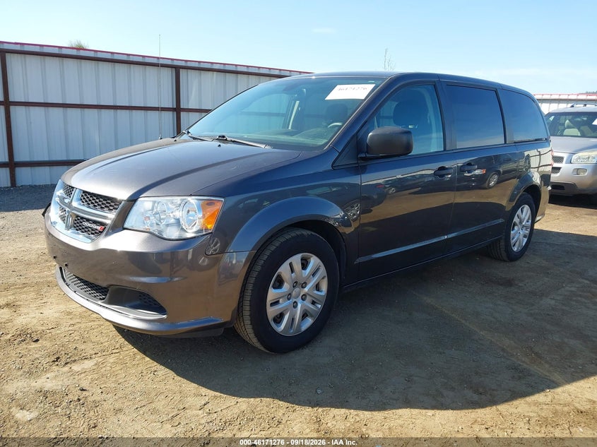 Vin: 2c4rdgbg0kr780489, lot: 46671118, dodge grand caravan se 20192