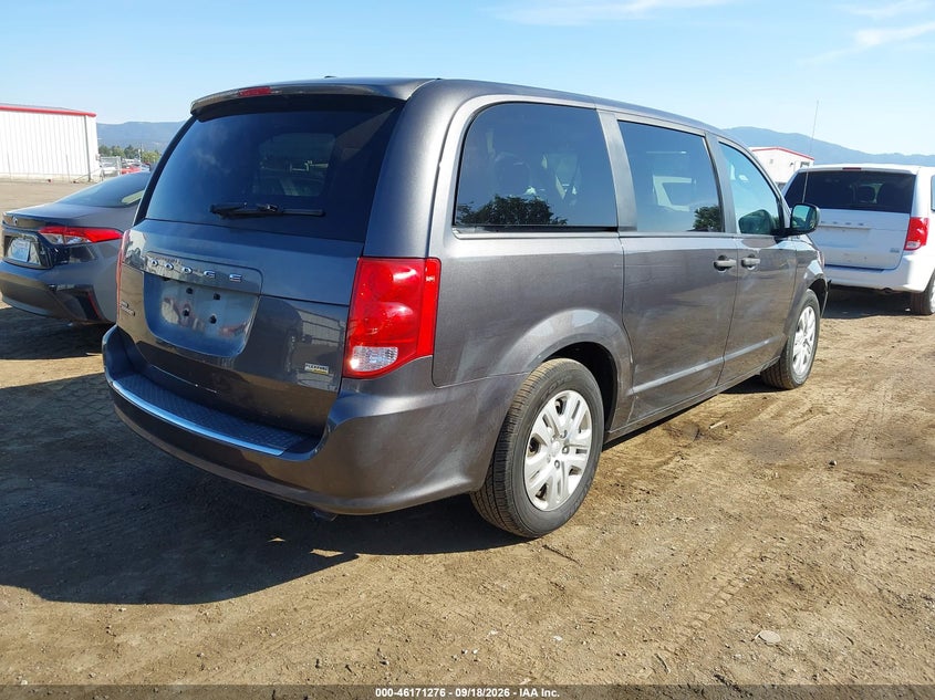 Vin: 2c4rdgbg0kr780489, lot: 46671118, dodge grand caravan se 20194