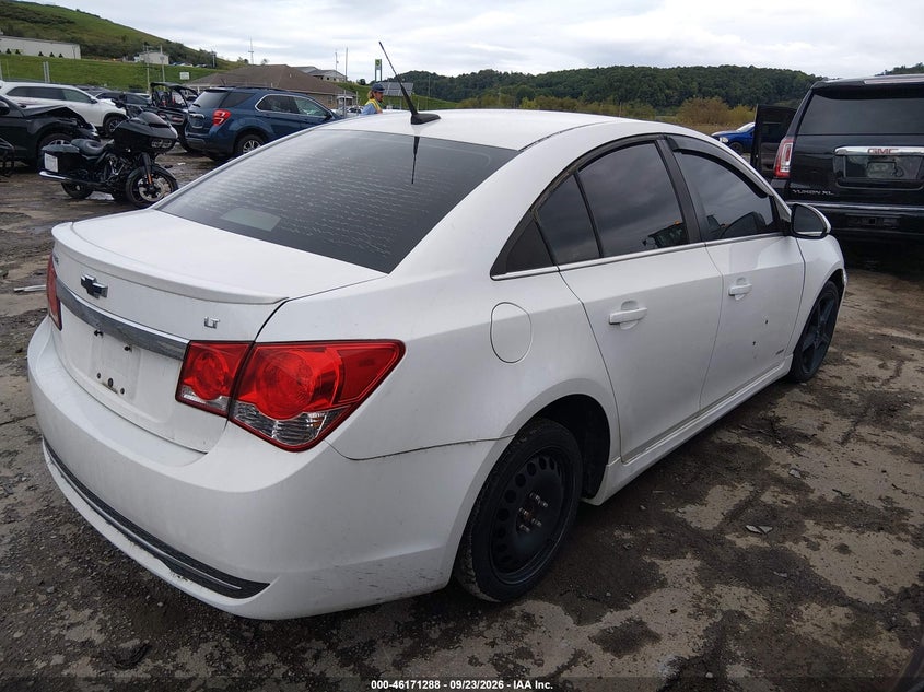 Vin: 1g1pc5sb9e7245565, lot: 46671130, chevrolet cruze 1lt auto 20144