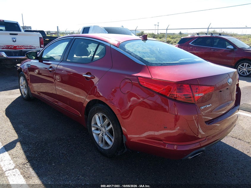 Vin: 5xxgm4a7xdg201656, lot: 46671145, kia optima lx 20133