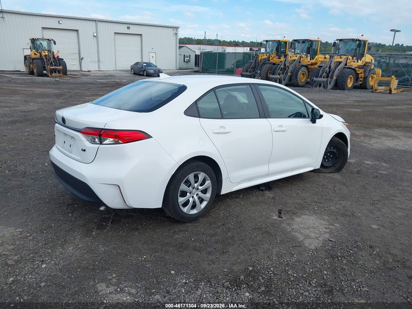 Vin: 5yfb4mde2rp195872, lot: 46671146, toyota corolla le 20244