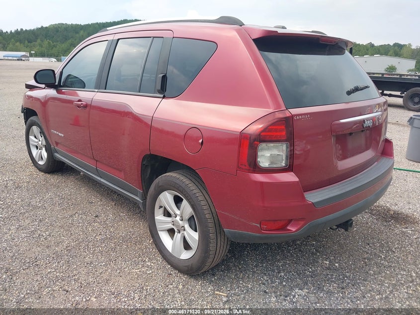 Vin: 1c4njceaxed647950, lot: 46671162, jeep compass latitude 20143