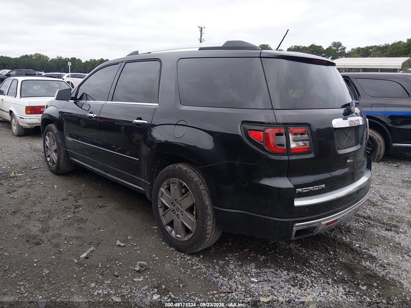 Vin: 1gkkrtkd7dj172434, lot: 46671176, gmc acadia denali 20133