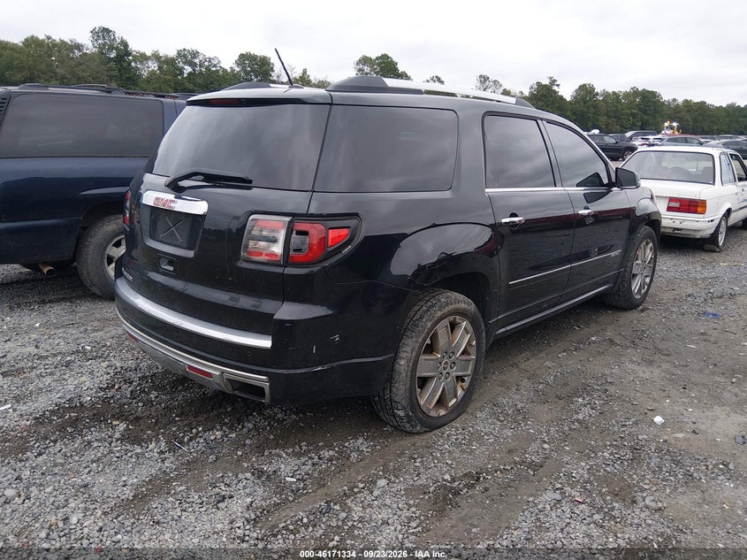 Vin: 1gkkrtkd7dj172434, lot: 46671176, gmc acadia denali 20134