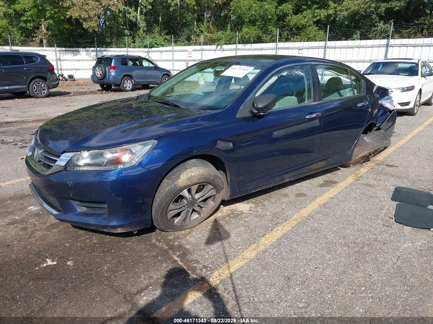 Vin: 1hgcr2f35da151644, lot: 46671185, honda accord lx 20132