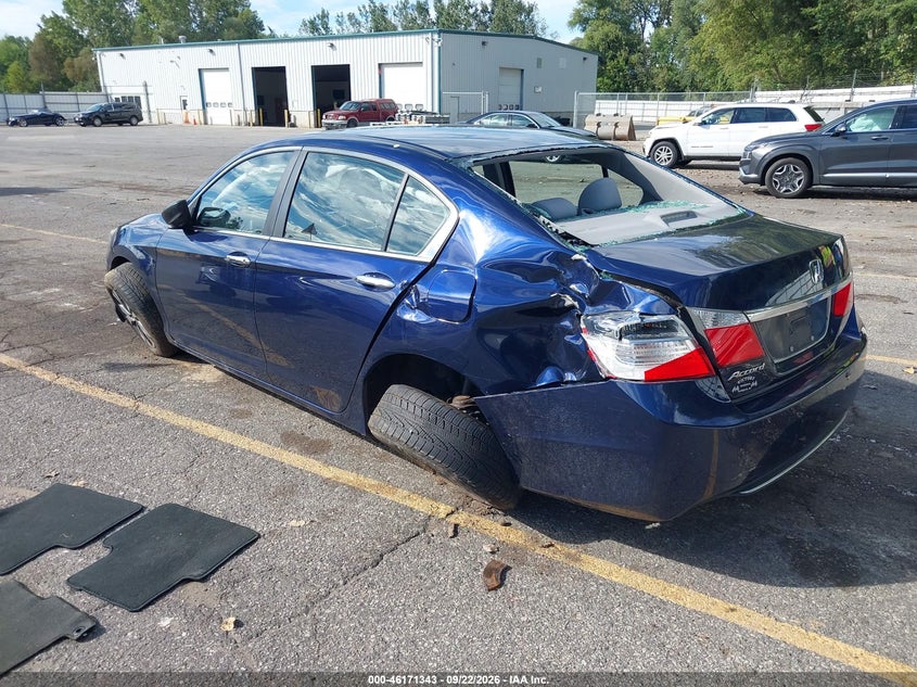 Vin: 1hgcr2f35da151644, lot: 46671185, honda accord lx 20133
