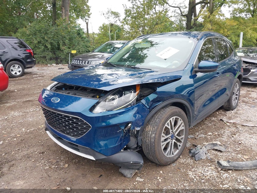 Vin: 1fmcu9h67lua00973, lot: 46671244, ford escape sel 20202