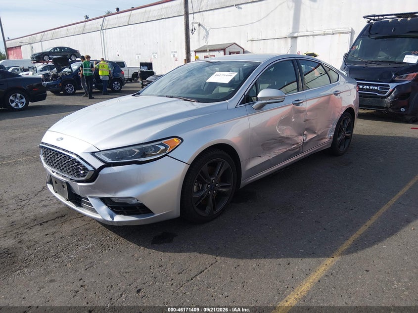 Vin: 3fa6p0vp3jr196955, lot: 46671251, ford fusion sport 20182