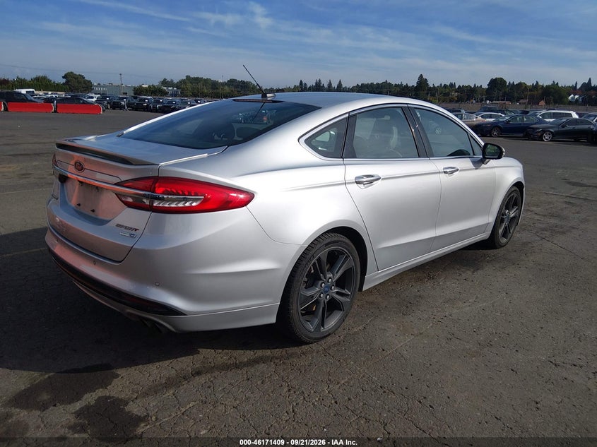 Vin: 3fa6p0vp3jr196955, lot: 46671251, ford fusion sport 20184