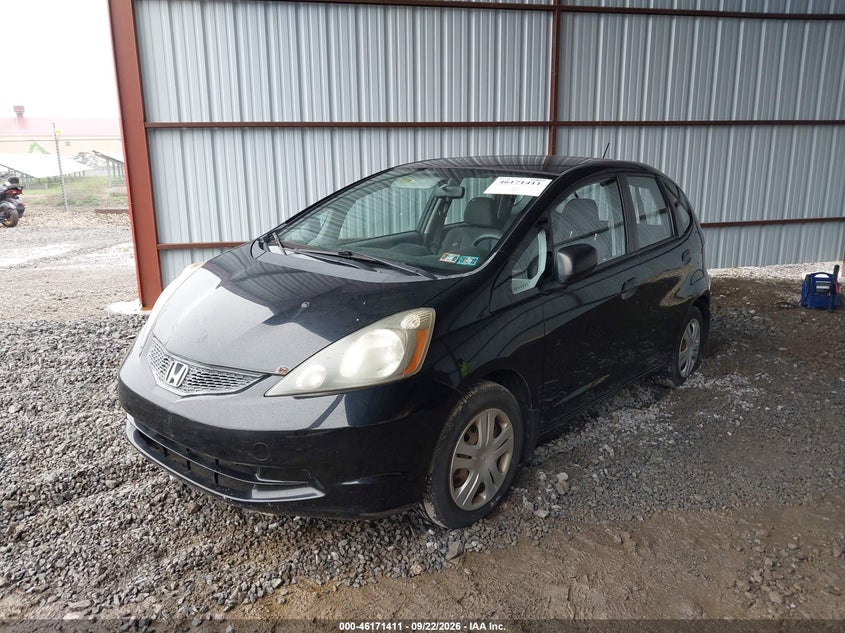 2009 Honda Fit, Звичайний знос, IAAI, VIN JHMGE87299S061093 — фото 2