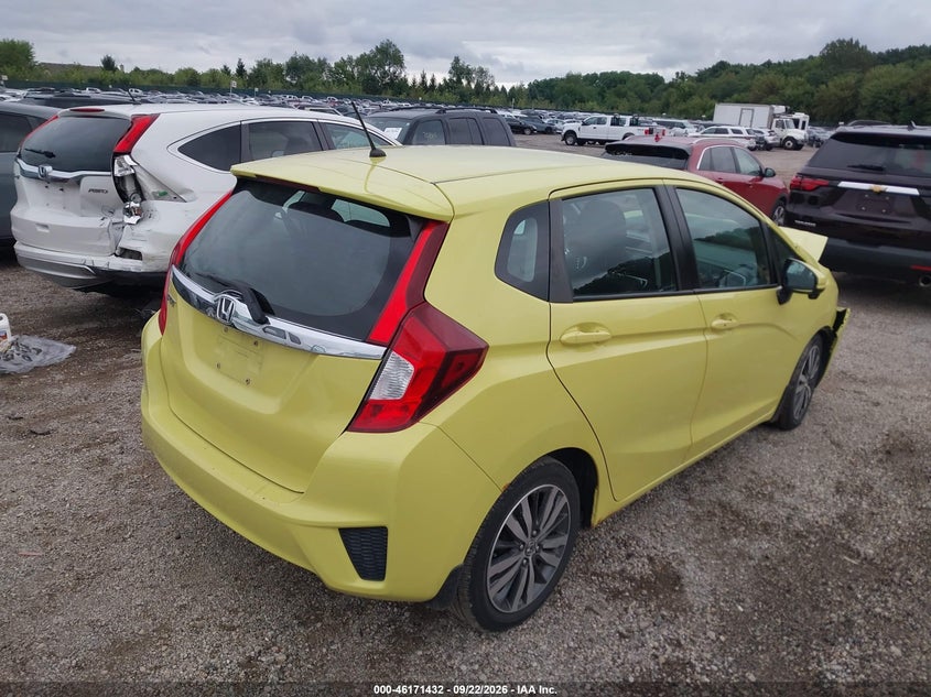 Vin: 3hggk5h85fm737590, lot: 46671274, honda fit ex/ex-l 20154