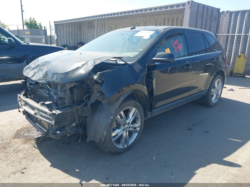 Vin: 2fmdk3kc7dba52262, lot: 46671287, ford edge limited 20132