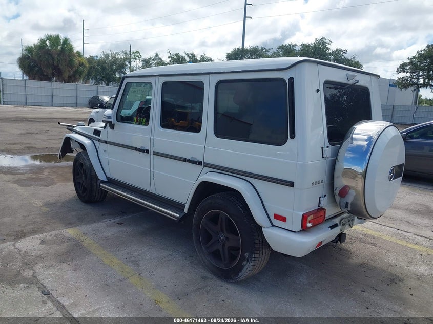 Vin: wdcyc3kf2gx257315, lot: 46671305, mercedes-benz g 550 4matic 20163