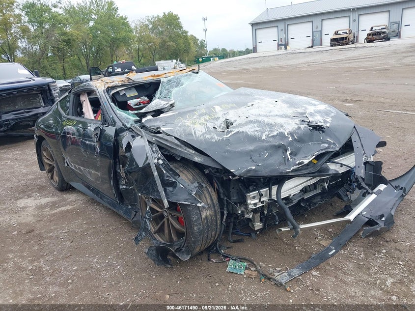 Vin: jn1bz4bh4rm363791, lot: 46671332, nissan z performance manual 2024 img_1