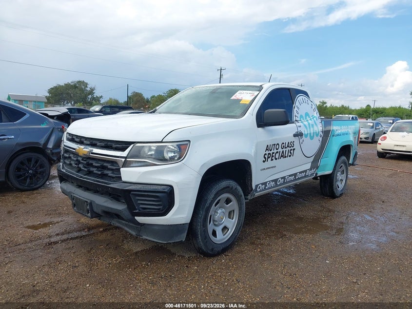 Vin: 1gchsben3m1105922, lot: 46671343, chevrolet colorado 2wd  long box wt 20212