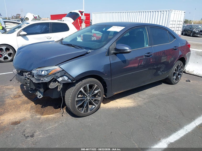 Vin: 2t1burhe5hc864870, lot: 46671364, toyota corolla se 20172