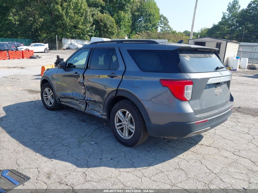 Vin: 1fmsk7dh8pgb19861, lot: 46671383, ford explorer xlt 20233