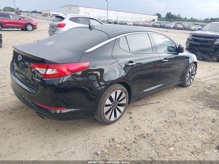 Vin: knagr4a69b5146317, lot: 46671394, kia optima sx 20114