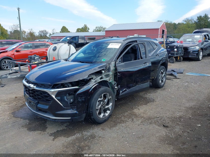 Vin: kl77lhe2xrc058091, lot: 46671396, chevrolet trax fwd lt 20242