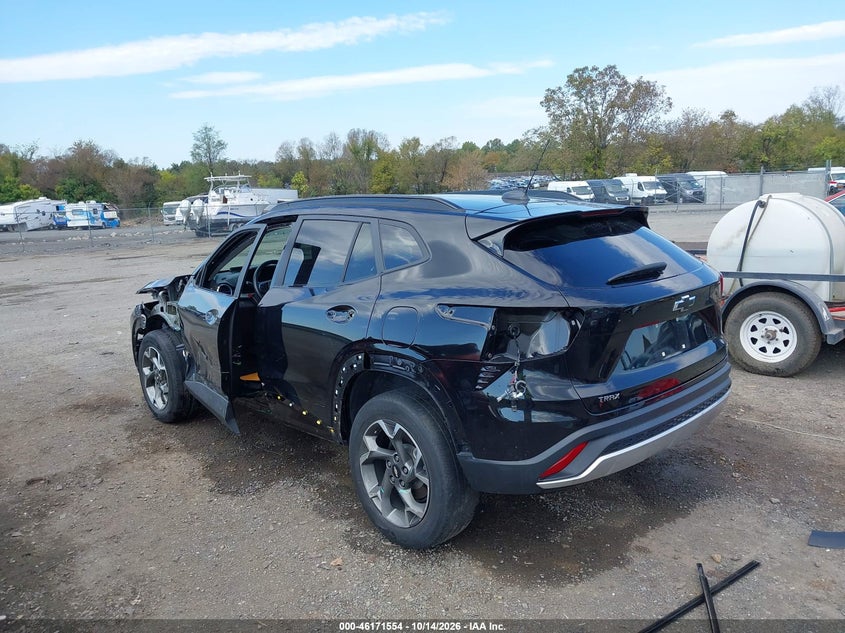 Vin: kl77lhe2xrc058091, lot: 46671396, chevrolet trax fwd lt 20243