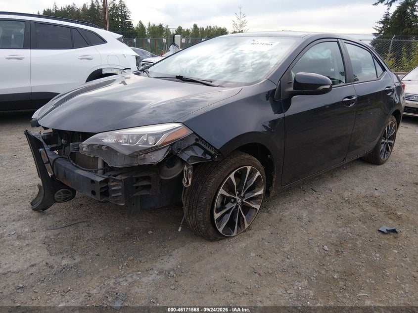 Vin: 2t1burhe1hc864350, lot: 46671410, toyota corolla se 20172