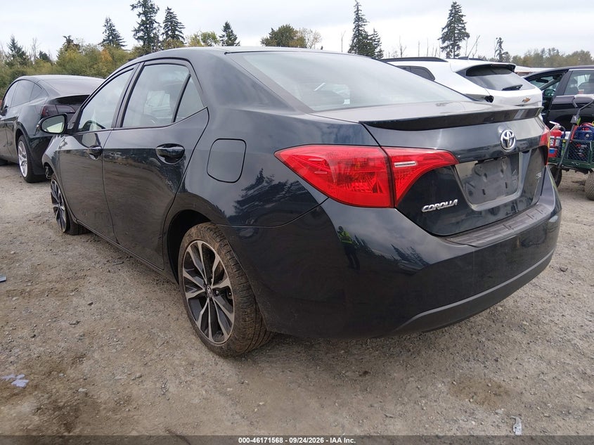 Vin: 2t1burhe1hc864350, lot: 46671410, toyota corolla se 20173