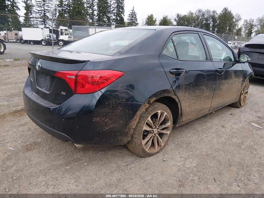 Vin: 2t1burhe1hc864350, lot: 46671410, toyota corolla se 20174