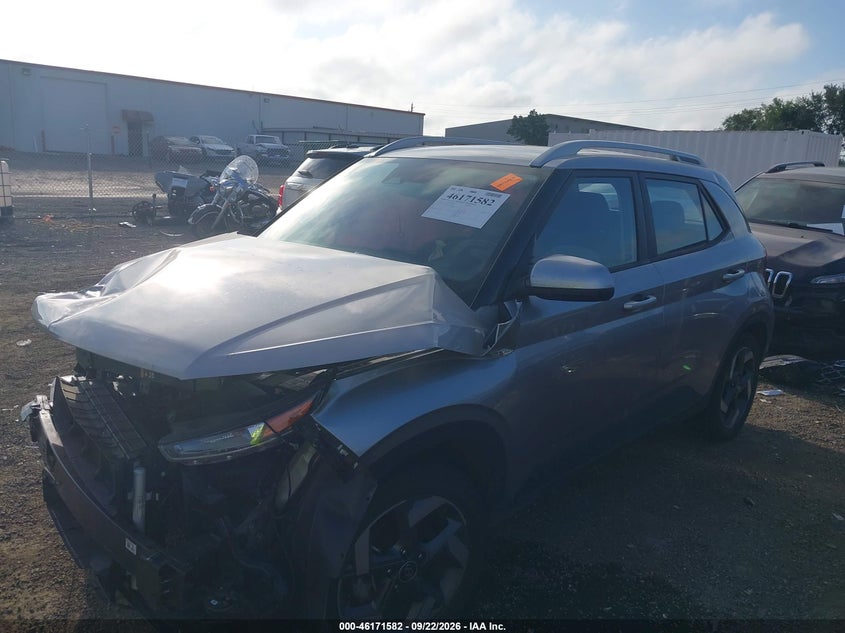 Vin: kmhrc8a38pu260358, lot: 46671424, hyundai venue sel 20232