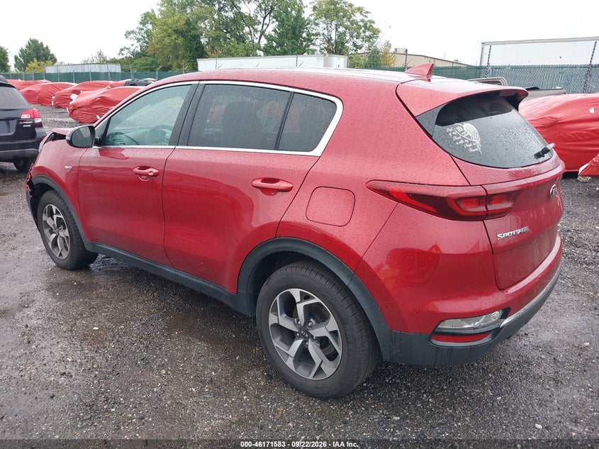 Vin: kndpmcac6l7781907, lot: 46671425, kia sportage lx 20203