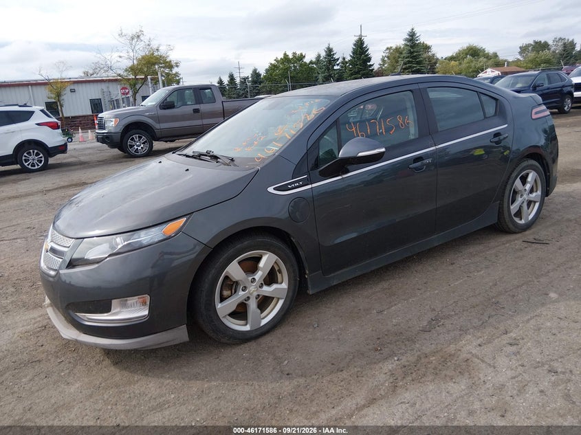 Vin: 1g1ra6e49du133317, lot: 46671428, chevrolet volt 20132