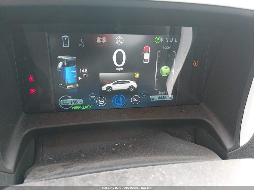 CHEVROLET VOLT 2013 VIN 1G1RA6E49DU133317