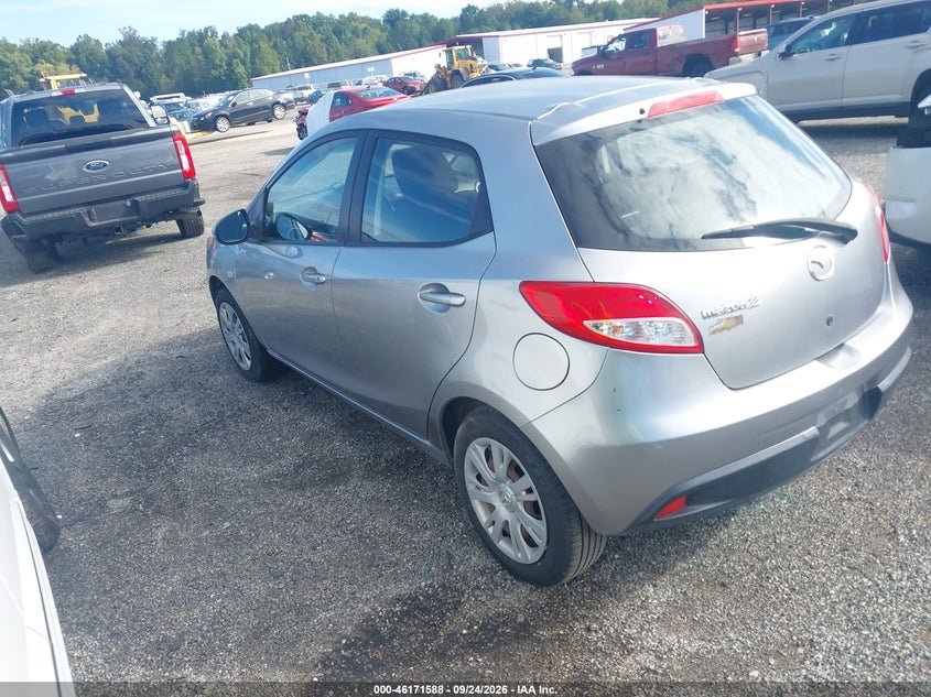 Vin: jm1de1hz5b0124375, lot: 46671430, mazda mazda2 sport 20113