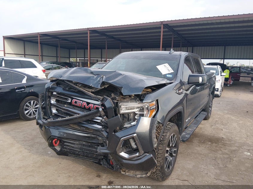 Vin: 3gtp9eel7kg302601, lot: 46671437, gmc sierra 1500 at4 20192