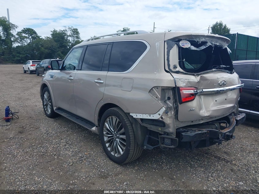 Vin: jn8az2be2m9269041, lot: 46671439, infiniti qx80 sensory awd 20213