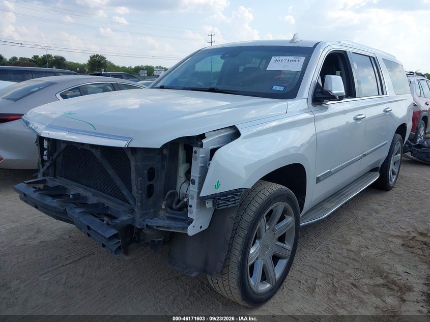 Vin: 1gys3hkj6gr444911, lot: 46671445, cadillac escalade esv luxury collection 20162