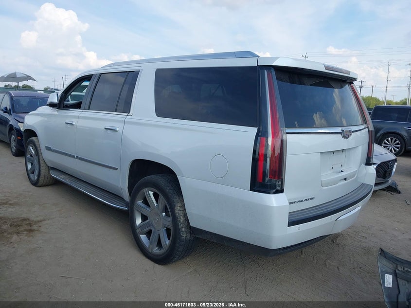 Vin: 1gys3hkj6gr444911, lot: 46671445, cadillac escalade esv luxury collection 20163